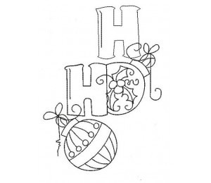 Stickdatei - HoHo Doodle